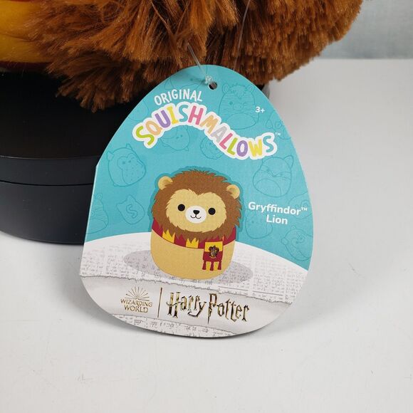 Harry Potter Gryffindor Lion Squishmallows 8" Stuffed Plush Toy 2024 NWT - Picture 9 of 16